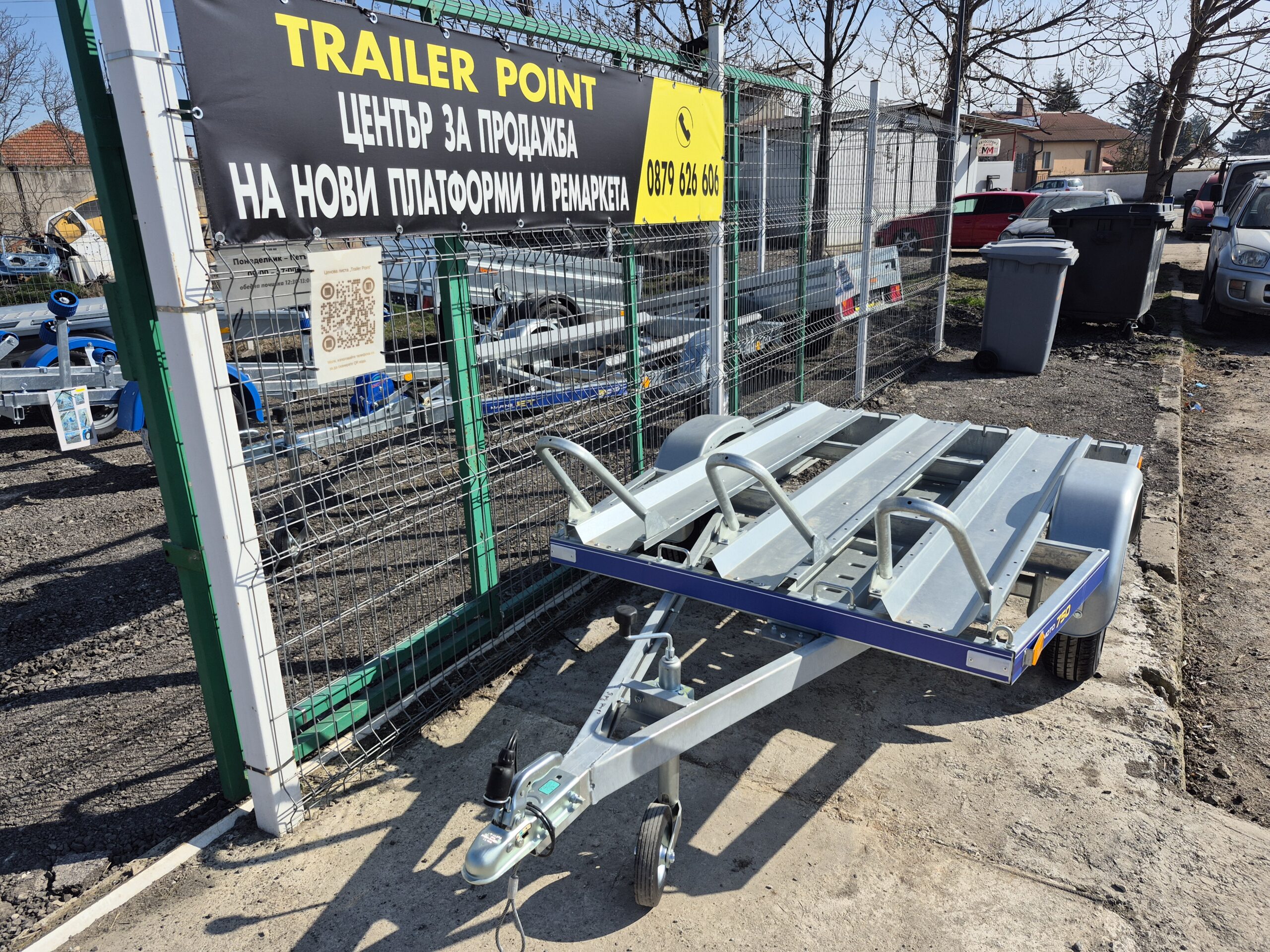 VESTA МОТО 750 НОВО РЕМАРКЕ ЗА ТРИ МОТОРА